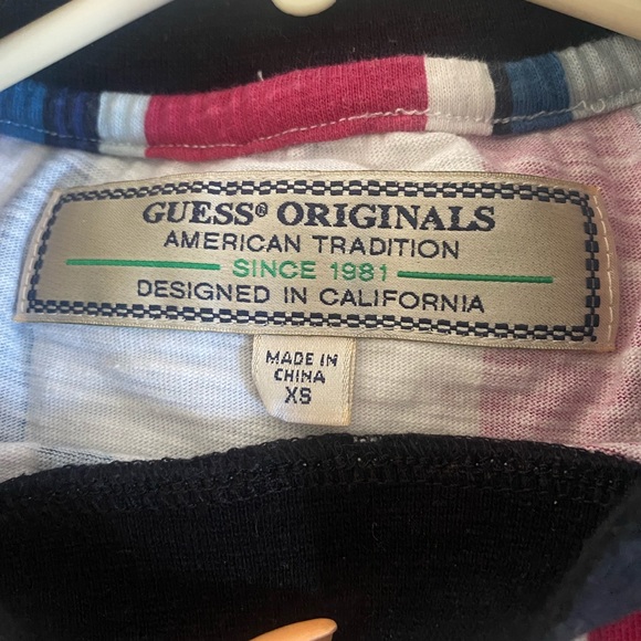 GUESS? Originals Collection Stripe Tee - Picture 3 of 3